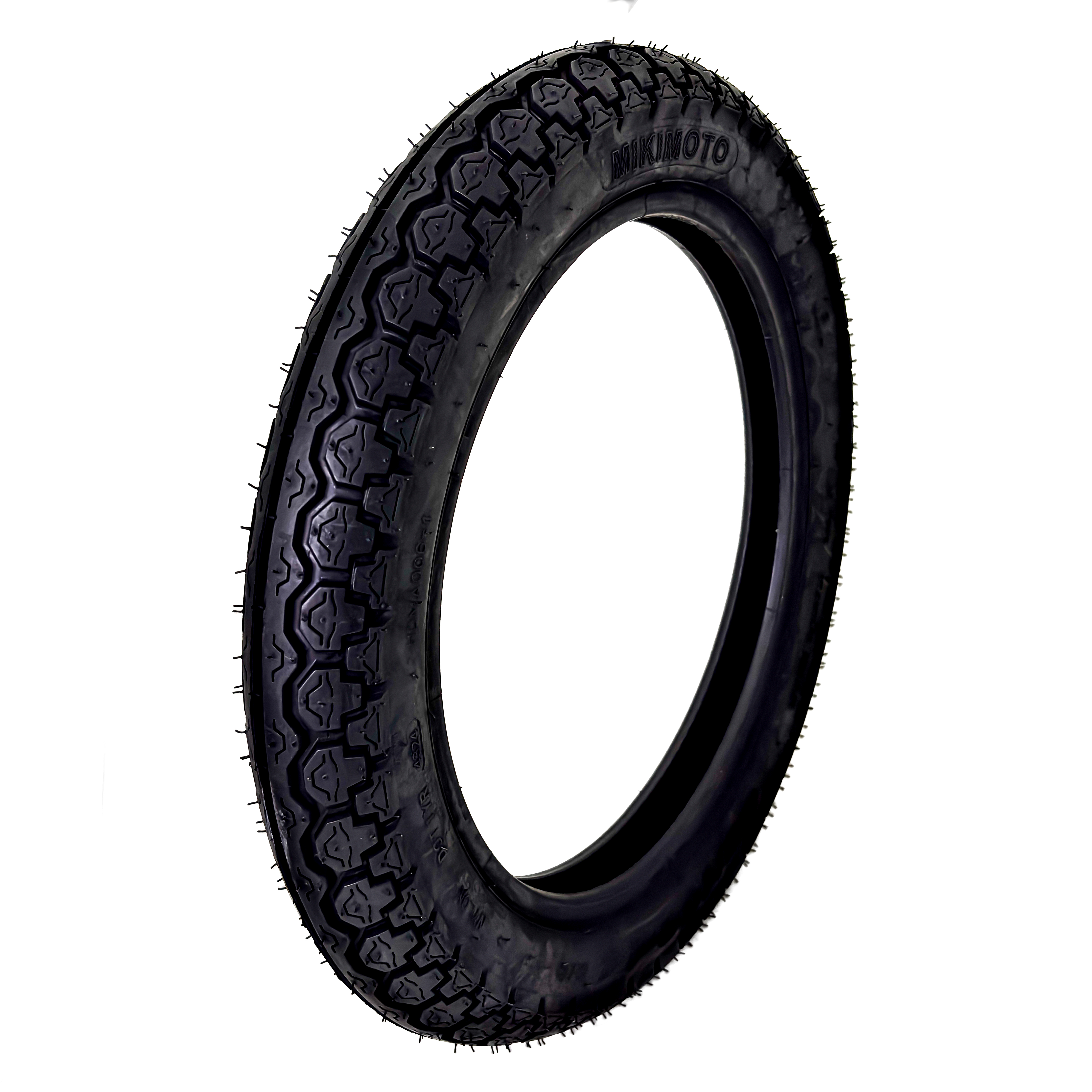 NEUMATICO PARA MOTO APLICACIÓN TRASERA MIKI006-80.100R14 PARA CAMARA