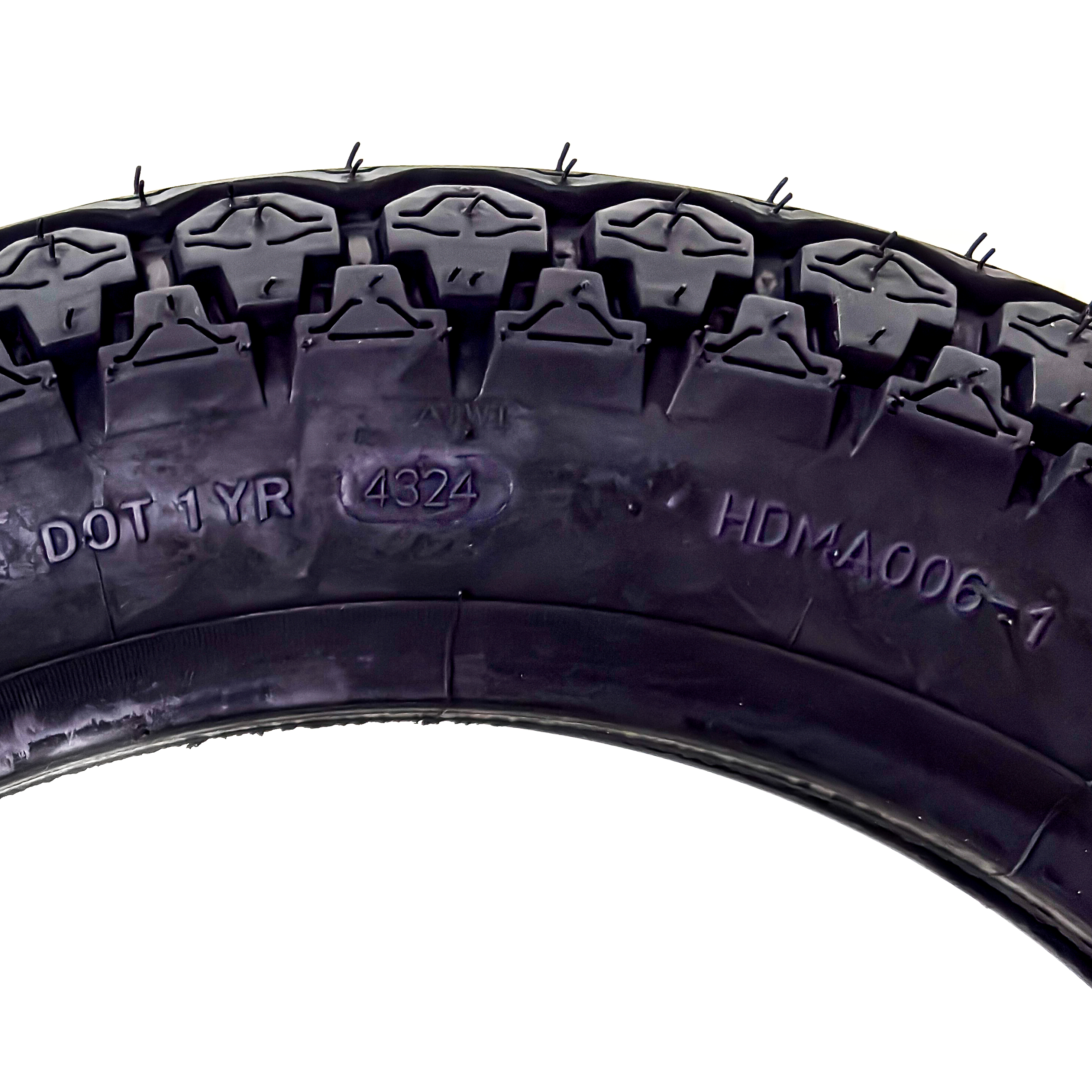 NEUMATICO PARA MOTO APLICACIÓN TRASERA MIKI006-80.100R14 PARA CAMARA - 6