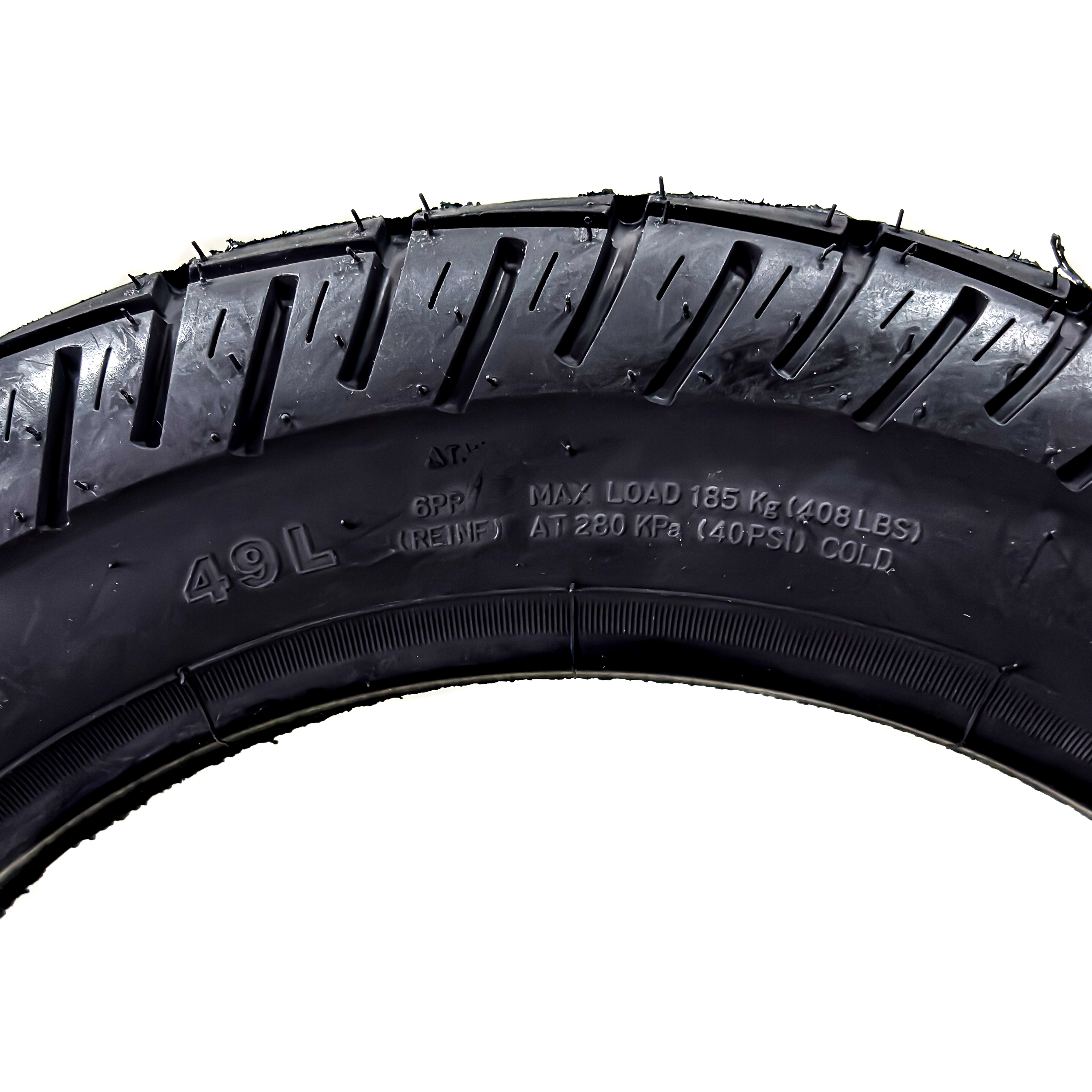 NEUMATICO PARA MOTO APLICACIÓN TRASERA  MIKI055-80.100R14 PARA CAMARA - 5
