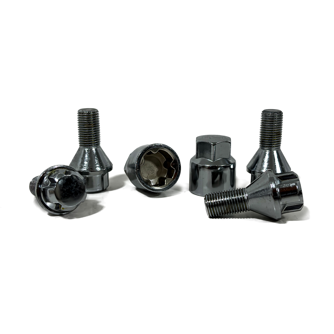 CONJUNTO DE BULONES ANTIRROBO CONJUNTO DE 4 BULONES + 2 LLAVES MEDIDAS  PASO DE ROSCA 12X1.25, HEXAGONO 19MM, LARGO 21MM. MARCAS: FIAT ADVENTURE / ARGO / CRONOS / IDEA / MOBI / LINEA / NOVO SIENA / PUNTO / STYLO / PULSE - 3