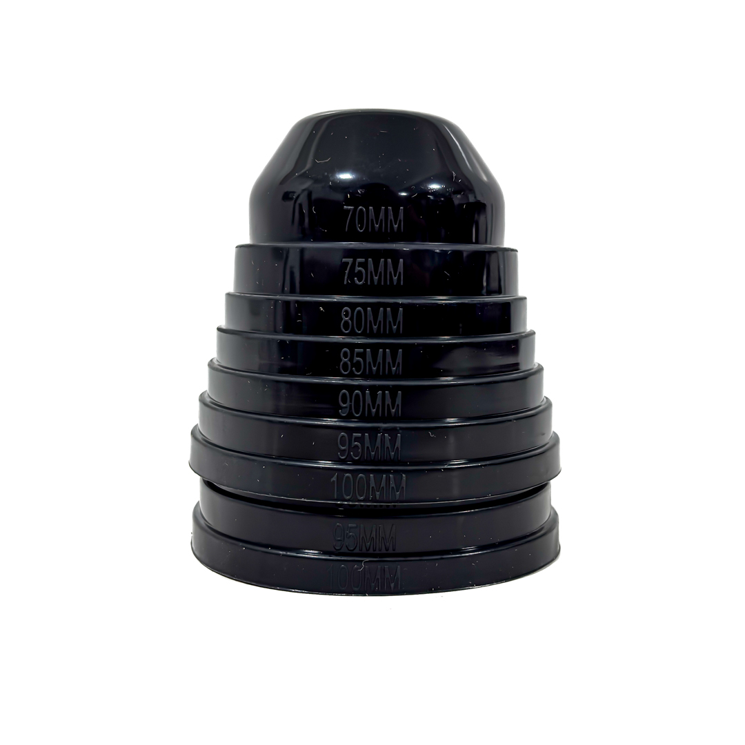 TAPA DE OPTICA DE SILICONA JUEGO CAPUCHON OPTICA UNIVERSAL VARIAS MEDIDAD PARA CORTAR - 3