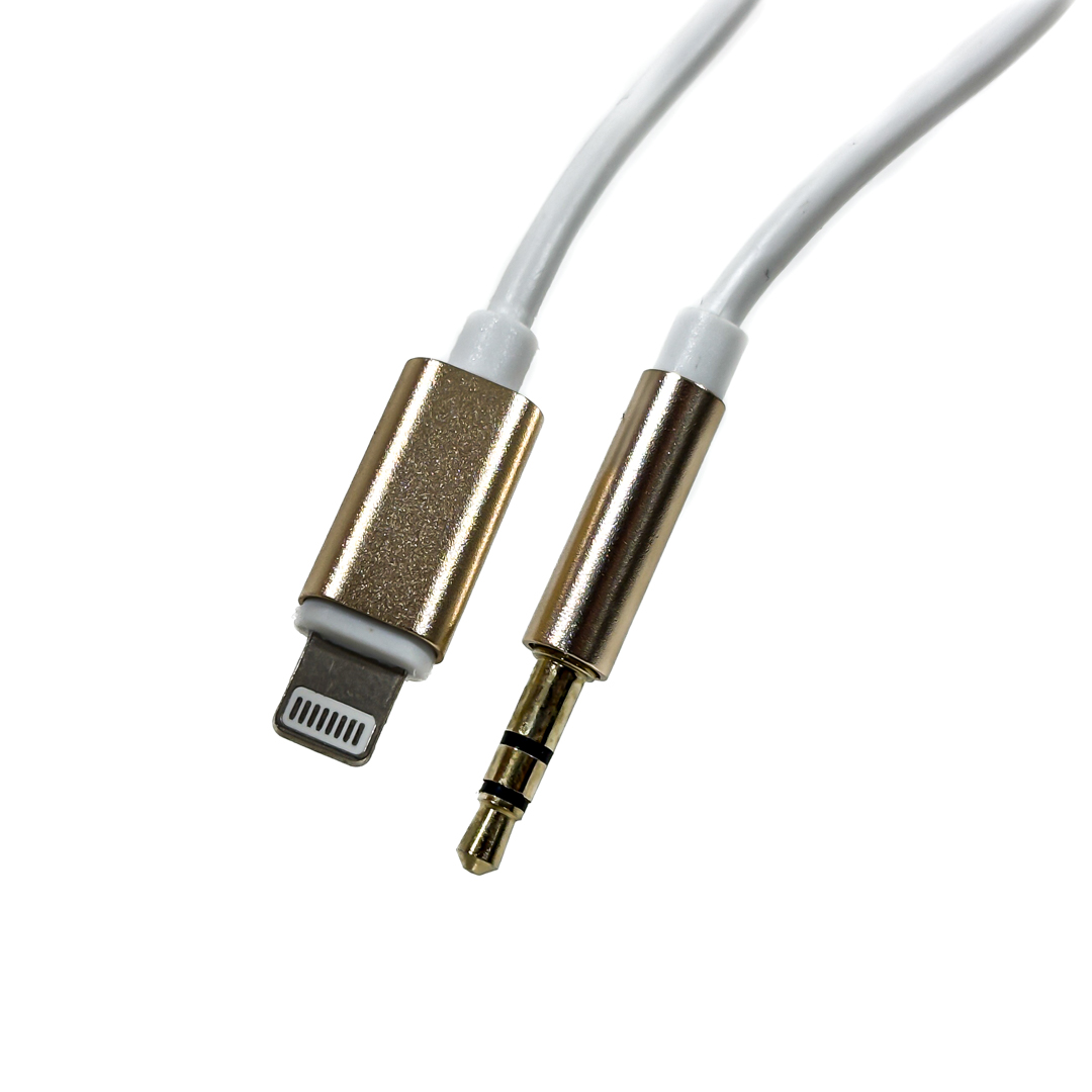 CABLE CONECTOR CABLE CONECTOR IPHONE LIGHTING A AUXILIAR