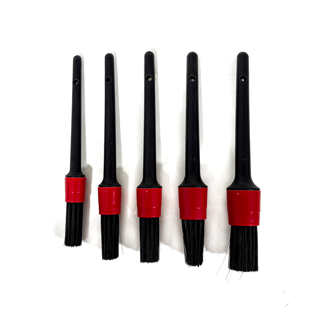 KIT DE CEPILLOS 5 PIEZAS COLOR NEGRO