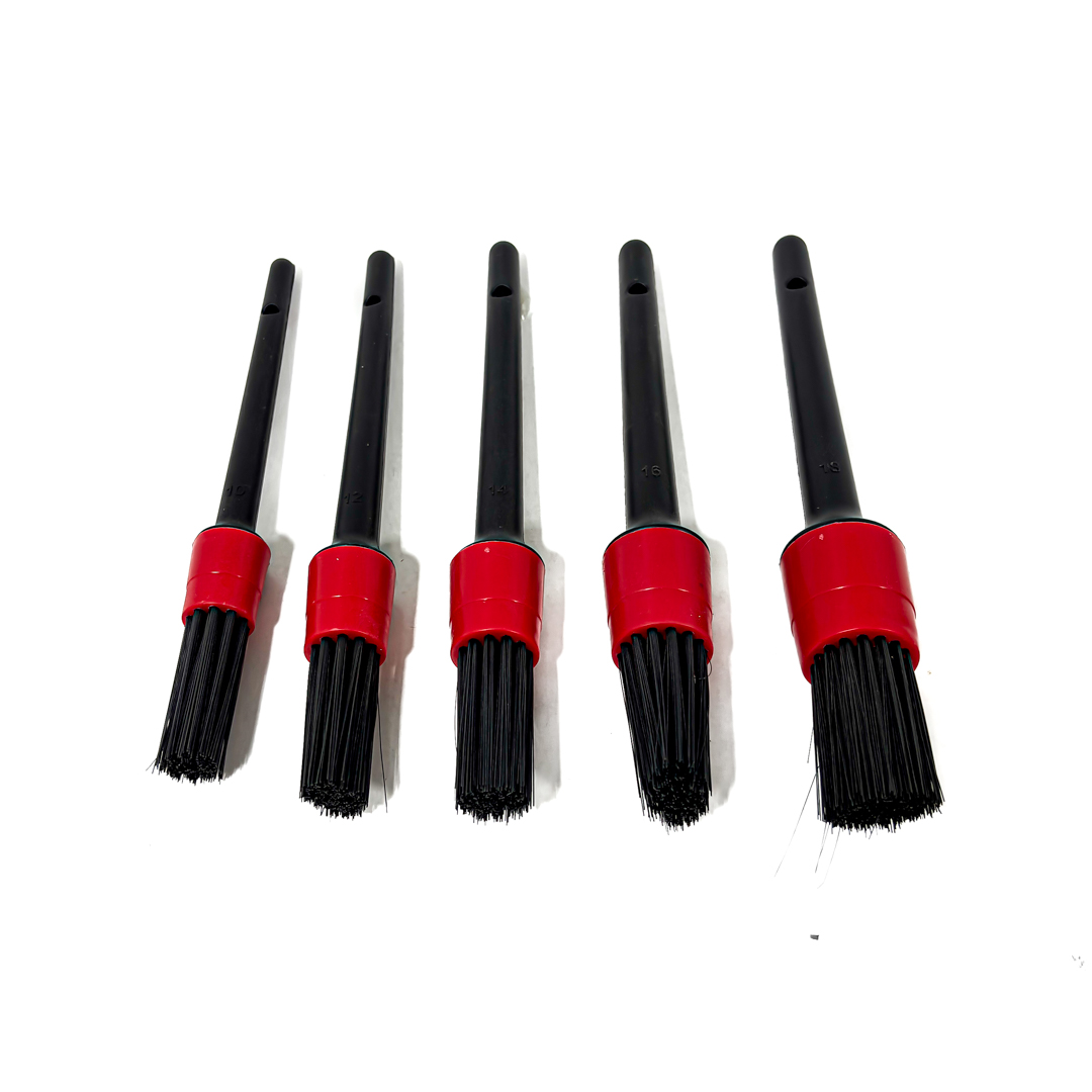 KIT DE CEPILLOS 5 PIEZAS COLOR NEGRO - 2
