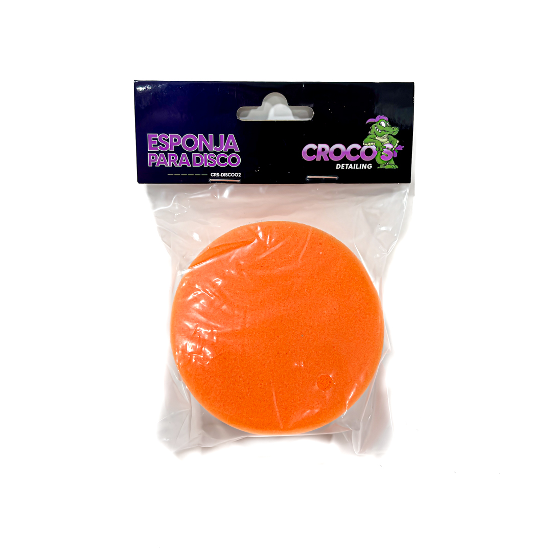 ESPONJA PARA DISCO UNIVERSAL COLOR NARANJA 3" - 3