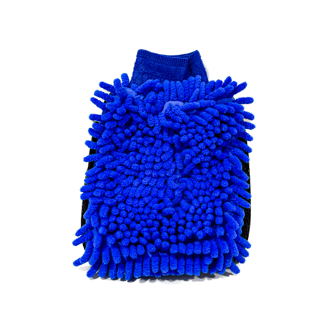 ESPONJA MANOPLA GUANTE MANOPLA
CHENILLE + CORAL AZUL Y GRIS