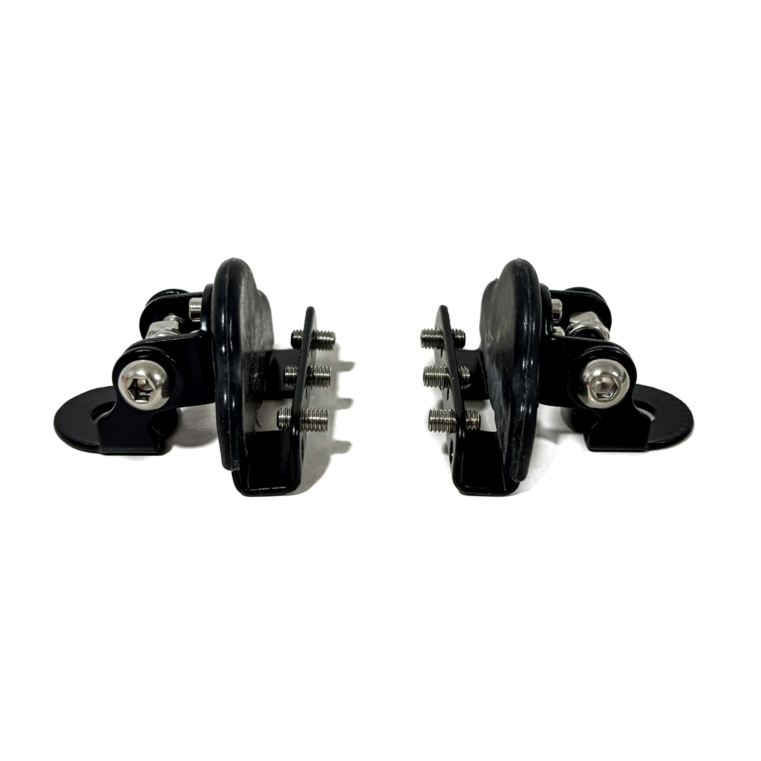 SOPORTES FAROS LED JUEGO DE SOPORTES PARA FAROS LED (MOTO, QUADS, UTV, AUTO (CAPOT)) NEGRO ULTRA RESITENTE CON KIT HERRAMIENTAS INSTALACION - 3