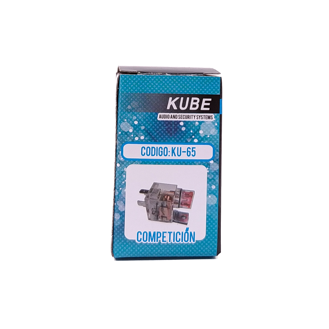 RELAY COMPETICION UNIVERSAL 4T 12V 50 AMPER CON LED INDICADOR Y FUSIBLE - 5