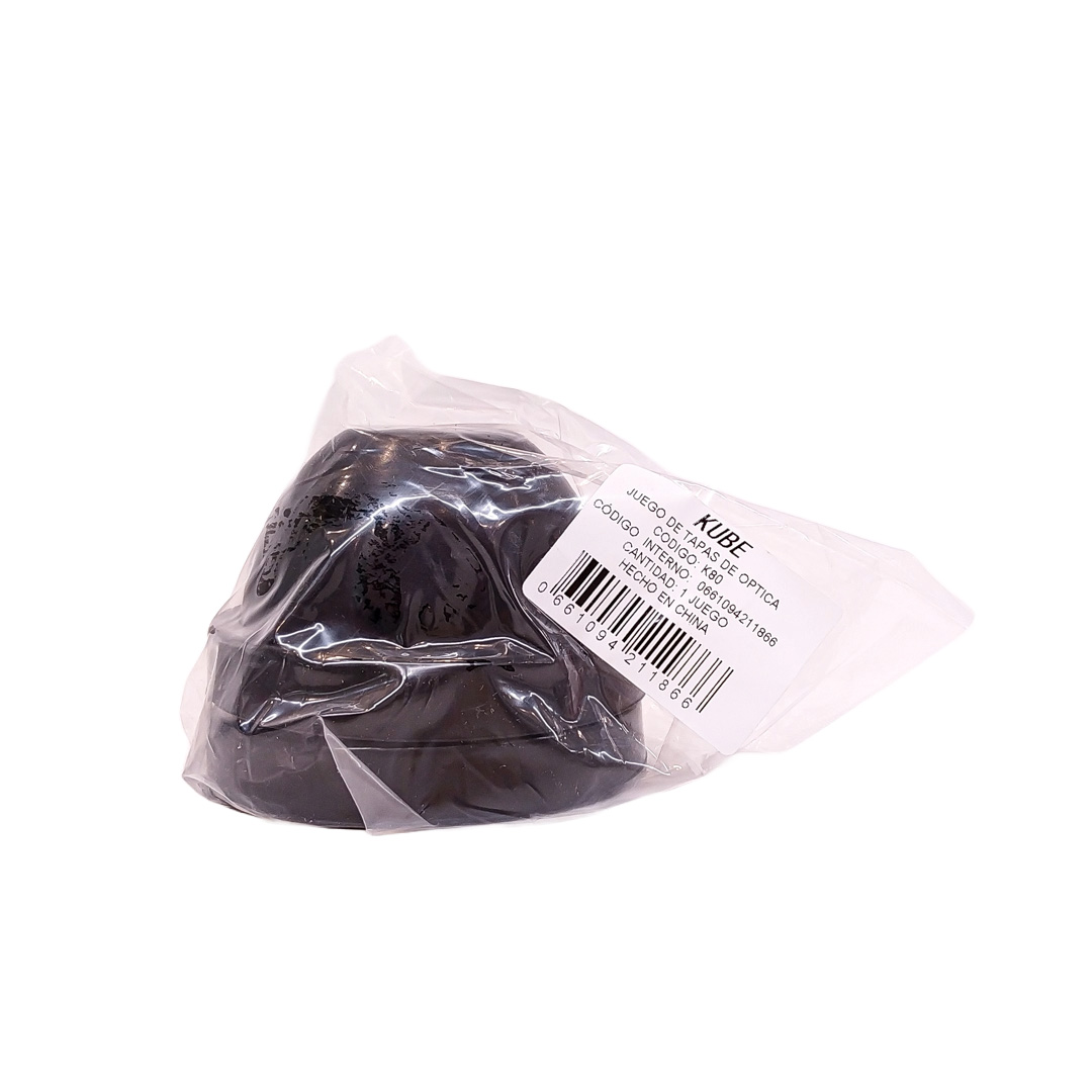 TAPA DE OPTICA DE SILICONA JUEGO CAPUCHON OPTICA UNIVERSAL 8 CM - 2