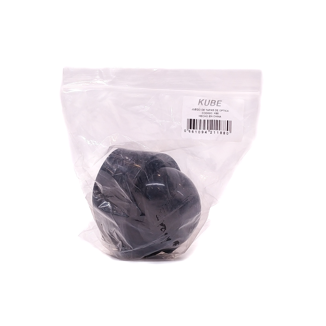 TAPA DE OPTICA DE SILICONA JUEGO CAPUCHON OPTICA UNIVERSAL 9 CM - 2