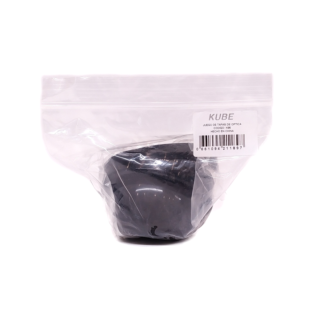 TAPA DE OPTICA DE SILICONA JUEGO CAPUCHON OPTICA UNIVERSAL 9,5 CM - 3