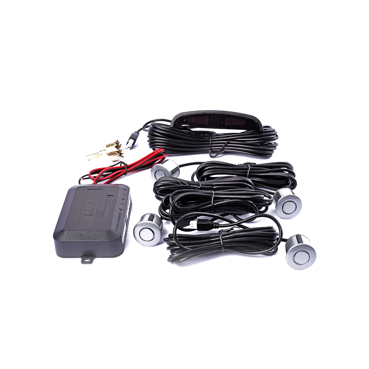 KIT DE SENSORES DE ESTACIONAMIENTO CON D GRIS PERLA - UNIVERSAL - 2