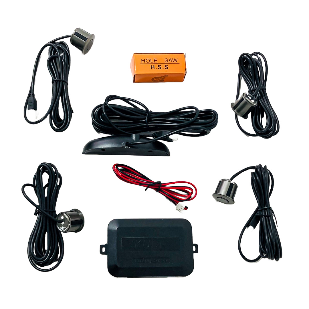 KIT DE SENSORES DE ESTACIONAMIENTO CON D GRIS STONE - UNIVERSAL