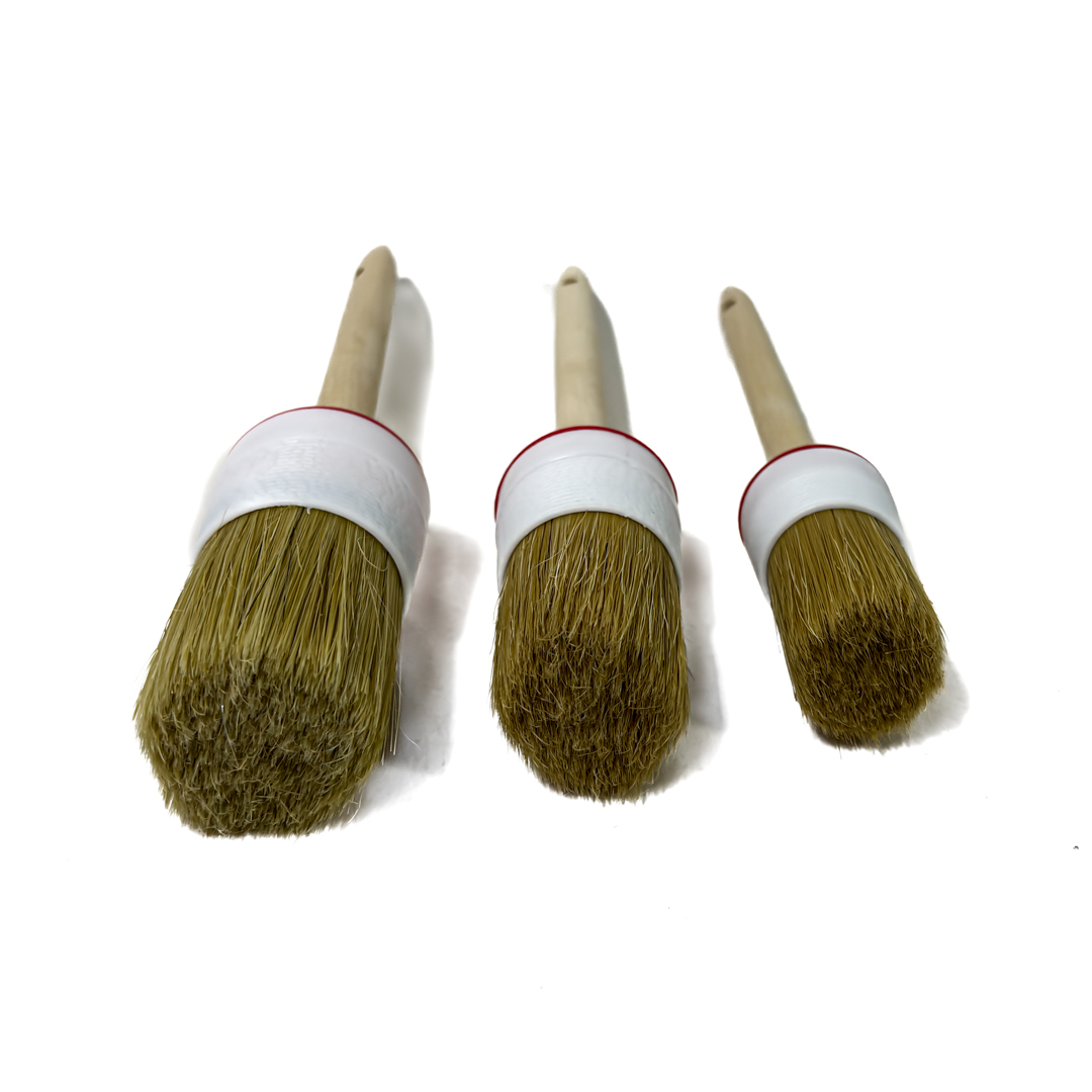 KIT DE CEPILLOS UNIVERSAL DE MADERA 3 PIEZAS - 3