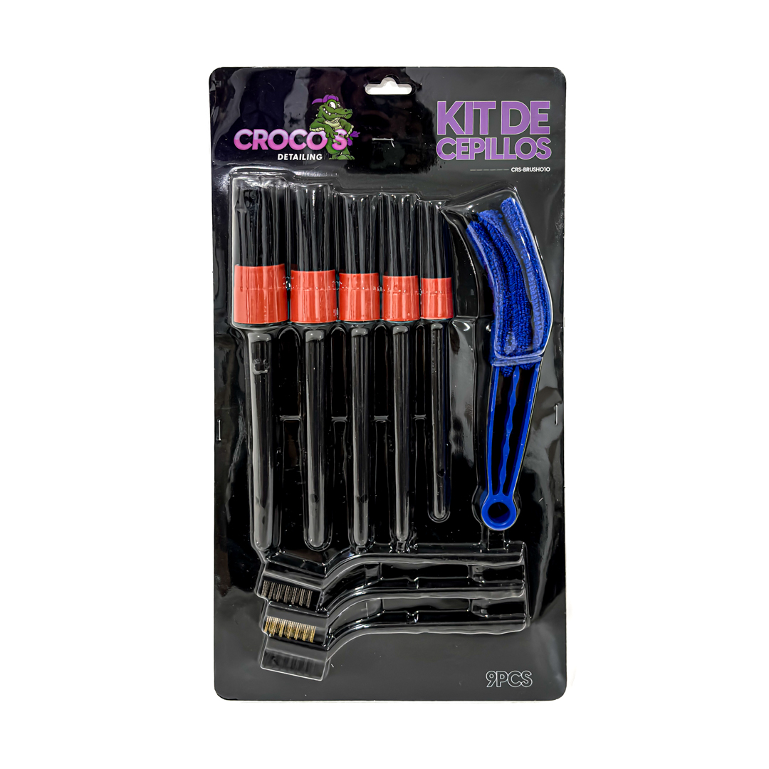 KIT DE CEPILLOS KIT DE CEPILLOS 9 PIEZAS VARIOS - 6