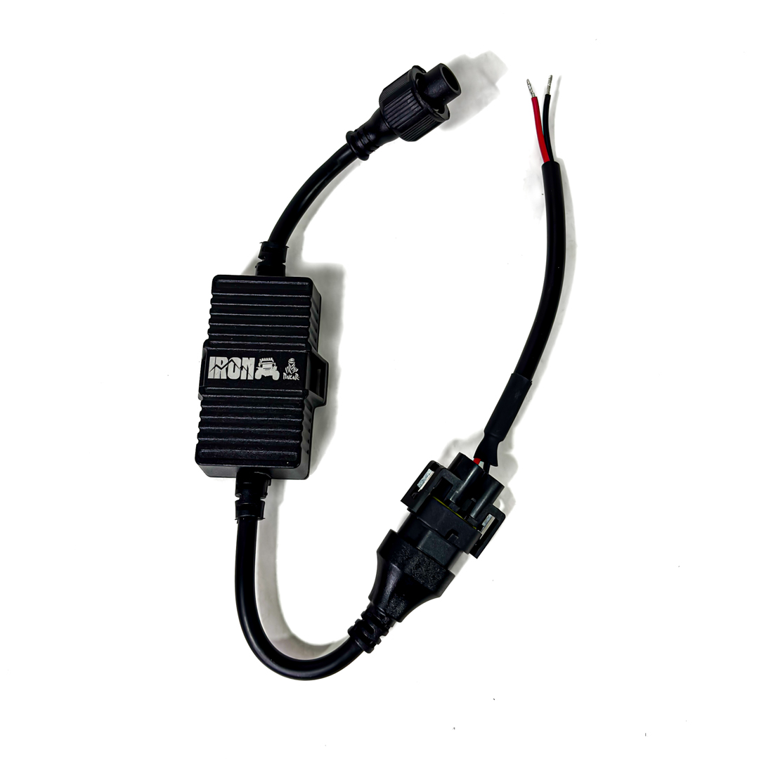 JUEGO DE FAROS ANTINIEBLA OFF ROAD UNIVERSAL 3" REDONDO CON BRACKETS COLOR BLANCO Y FUNCION AMARILLA ROMPENIEBLA 30 WATTS 12V / 24V - 10