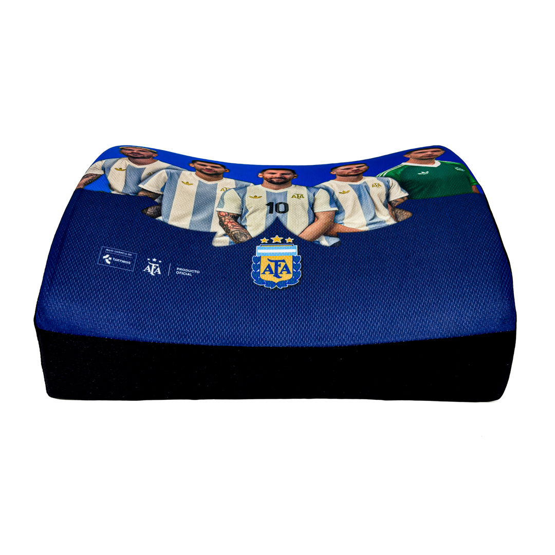SOPORTE LUMBAR ALMOHADON LUMBAR MESSI - CUTI - ALEXIS - DIBU - DE PAUL - 4