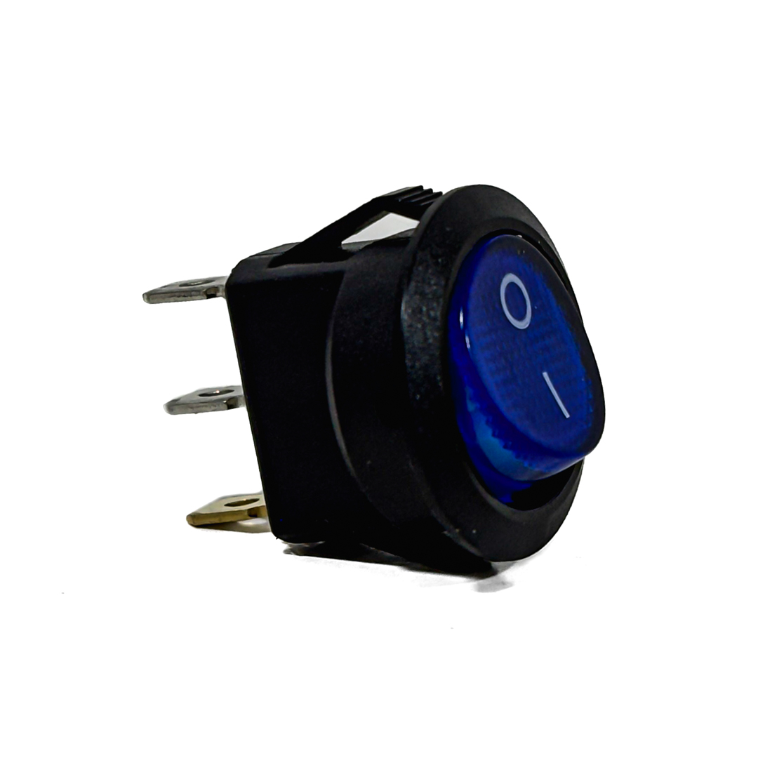INTERRUPTOR BASCULANTE INTERRUPTOR BASCULANTE 12V-24 - 3 PIN ENCENDIDO APAGADO INDICADOR LED: ROJO - 2