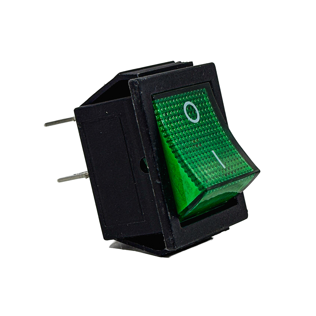 INTERRUPTOR BASCULANTE INTERRUPTOR BASCULANTE 12V-24V - 4 PIN ENCENDIDO APAGADO CON BARRERA INFERIOR INDICADOR LED: AMBAR - 2