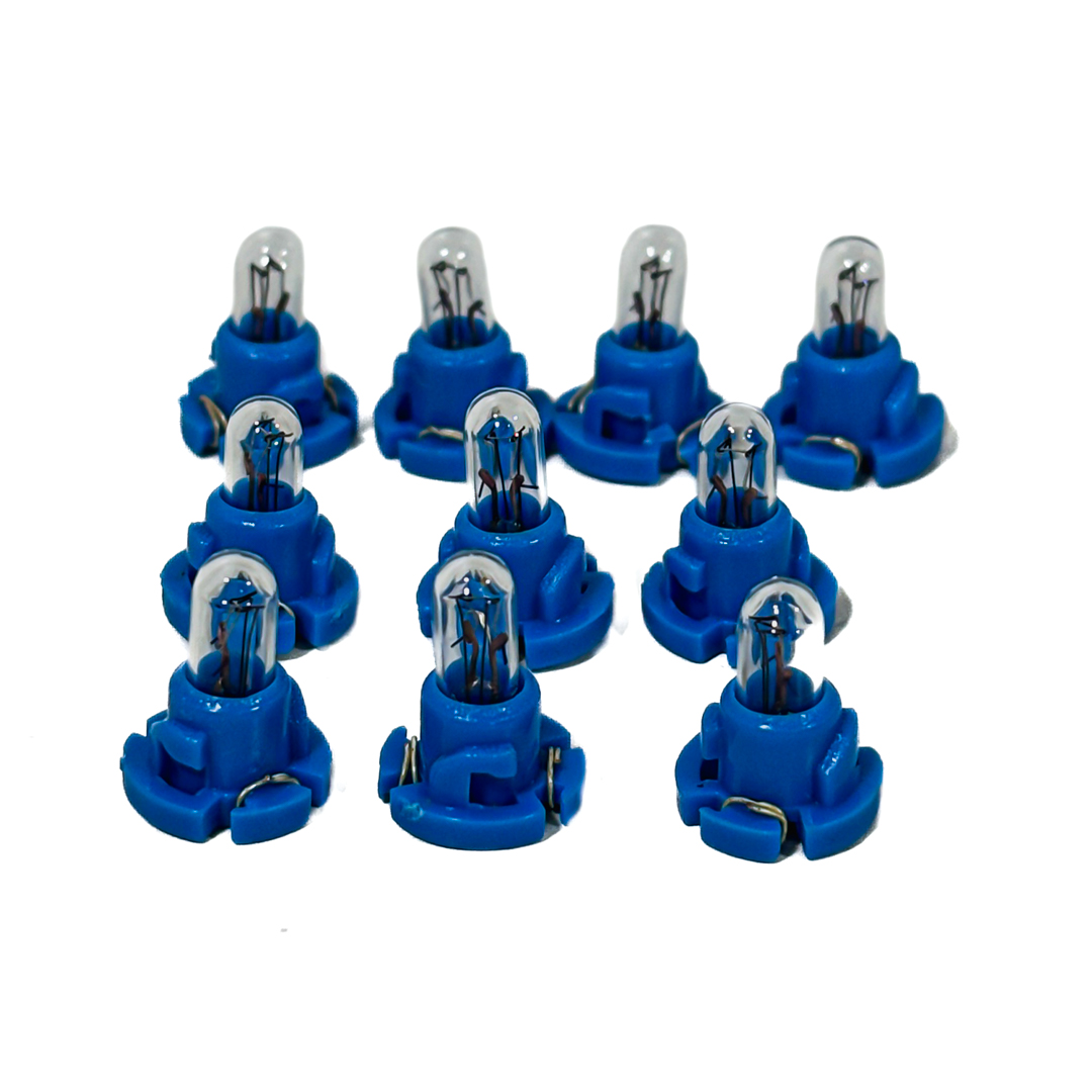 LAMPARAS DE SEÑALIZACION 12V 1.2W BX8.5D/1.5 12V 1.2W BLACK 2721 CON PORTALAMPARA NEGRO - 2