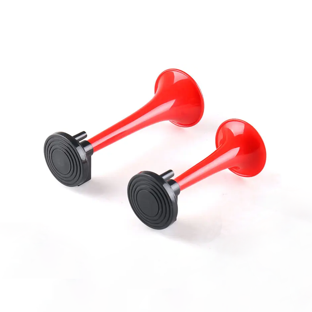 BOCINA CON COMPRESOR CORNETA DOBLE VOLTAJE 24V ENVASE POR JUEGO - 9