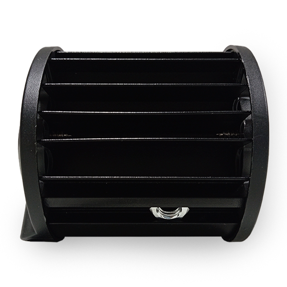 OFF ROAD BARRA DE LED MAX RECTA BARRA DE LED DE 18 WATTS CON TIRA DISPLAY 3030 SMD  -  9.8 CM DE LARGO COLOR AMBAR 12V / 24V - CARCAZA DE ALUMINIO - HAZ DE LUZ SPOT (CODIGO ANTERIOR: BAR9918AMB) - 6