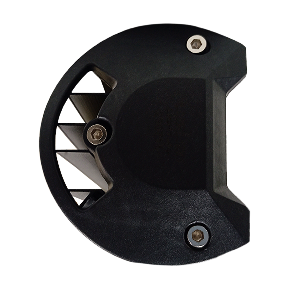 OFF ROAD BARRA DE LED PLUS RECTA BARRA DE LED DE 72 WATTS CON DISPLAY 3030 SMD ILMUNIACION  - 13.5 CM DE LARGO COLOR BLANCO + AMBAR - CARCAZA DE ALUMINIO - HAZ DE LUZ SPOT - 7