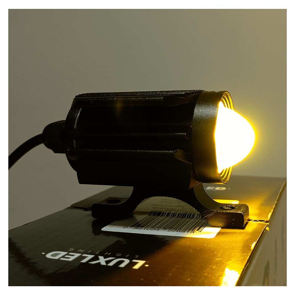 OFF ROAD FARO DE LED UNIVERSAL LUZ LED BLANCA Y AMBAR CON FUNCION ESTABLE 9V-36V 1 LED - 20 WATTS  MEDIDAS 65*90*30 (mm) - 8