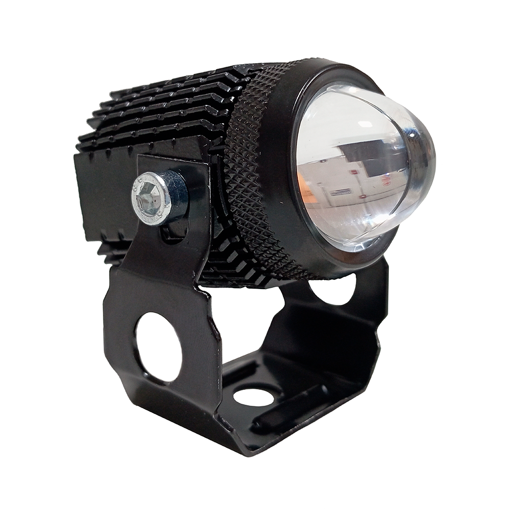 OFF ROAD FARO DE LED UNIVERSAL LUZ LED BLANCA Y AMBAR CON FUNCIONES ESTABLE Y FLASH INDIVIDUALES Y COMBINADAS 9V-36V 1 LED - 20 WATTS  MEDIDAS 56*36*75 (mm) - 4