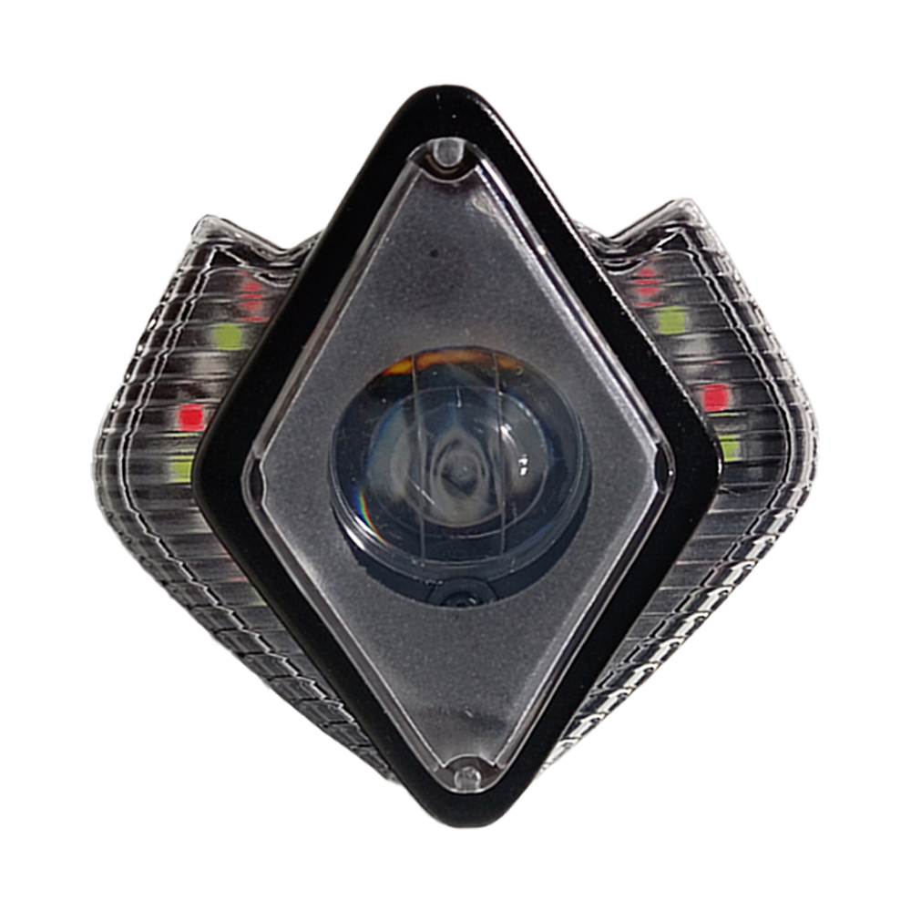 OFF ROAD FARO DE LED UNIVERSAL LUZ LED BLANCA ESTABLE CON LUZ MULTICOLOR RUNNING AL COSTADO 9V-36V 1 LED - 50 WATTS - 6