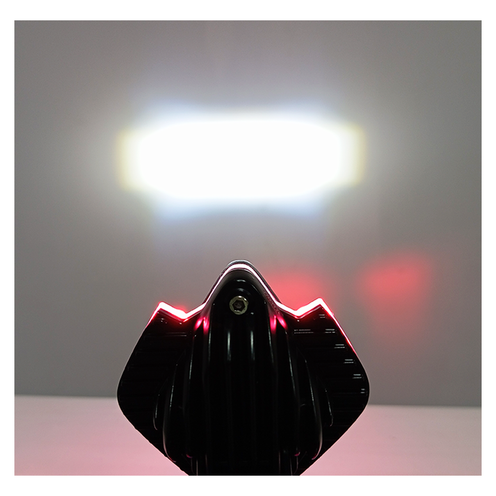 OFF ROAD FARO DE LED UNIVERSAL LUZ LED BLANCA ESTABLE CON LUZ MULTICOLOR RUNNING AL COSTADO 9V-36V 1 LED - 50 WATTS - 9