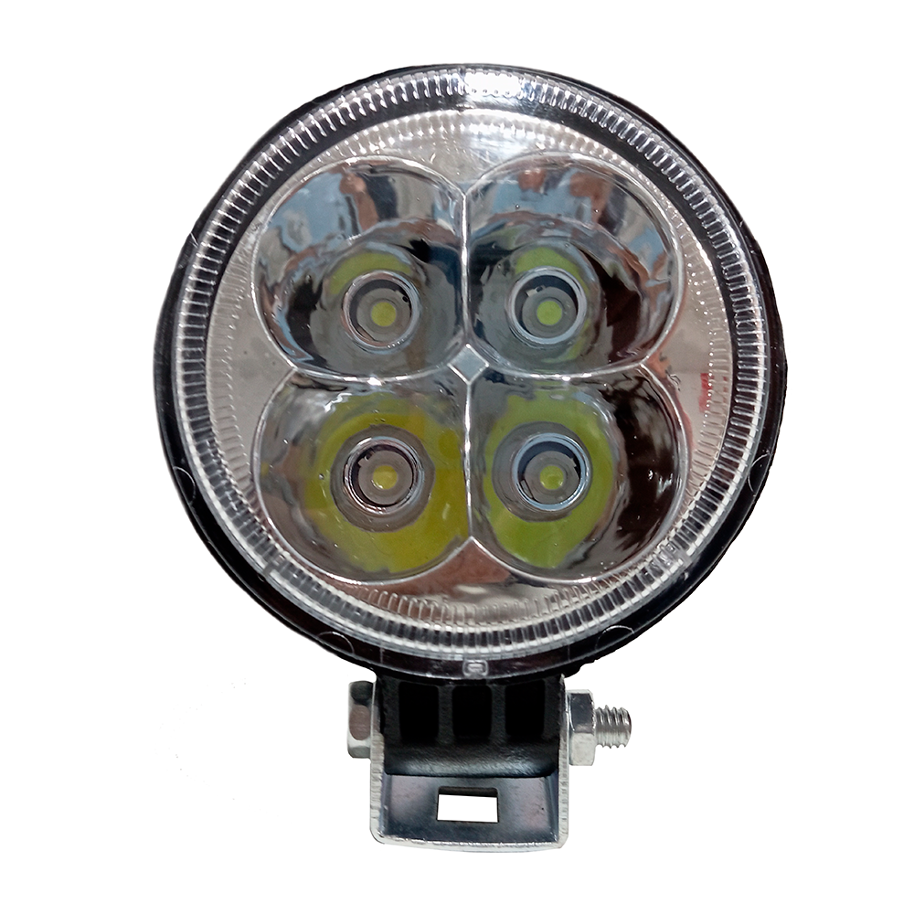 OFF ROAD FARO DE LED UNIVERSAL LUZ LED BLANCA ESTABLE  9V-36V 4 LED - 12 WATTS  MEDIDAS 55(MM) CANTIDAD POR CAJA MASTER 100 - 3