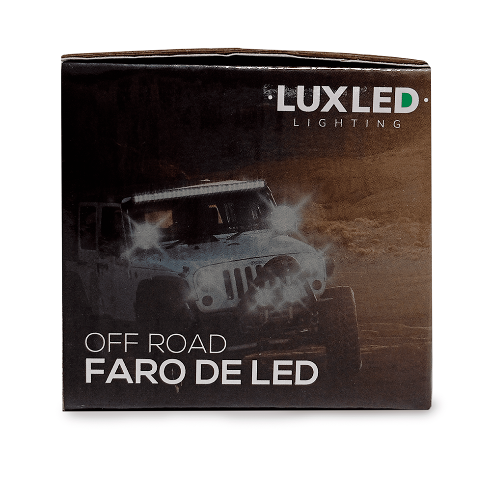 OFF ROAD FARO DE LED UNIVERSAL LUZ LED BLANCA ESTABLE  9V-36V 4 LED - 12 WATTS  MEDIDAS 55(MM) CANTIDAD POR CAJA MASTER 100 - 8