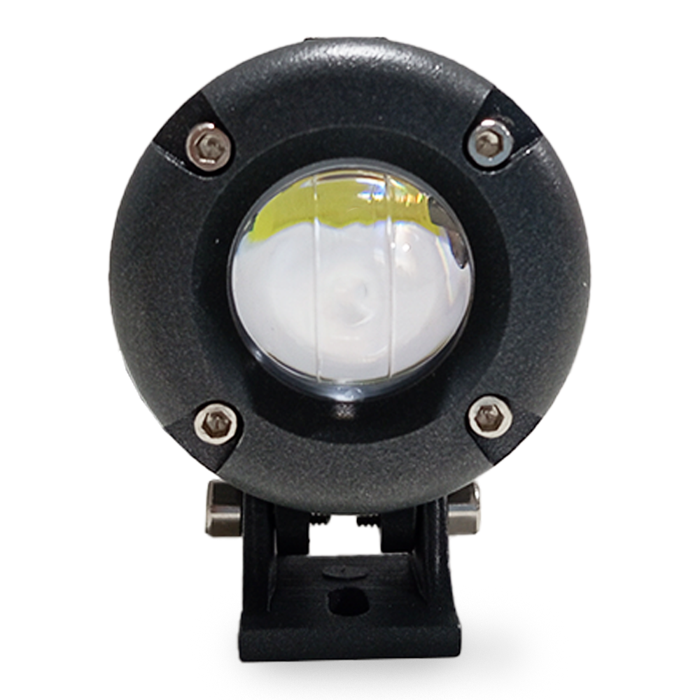 OFF ROAD FARO DE LED UNIVERSAL LUZ LED BLANCA Y AMBAR ESTABLE CON CAMBIO DE LUZ 9V-36V 1 LED - 18 WATTS - JUEGO DE 2 UNIDADES MEDIDAS 105*55(mm) - 8
