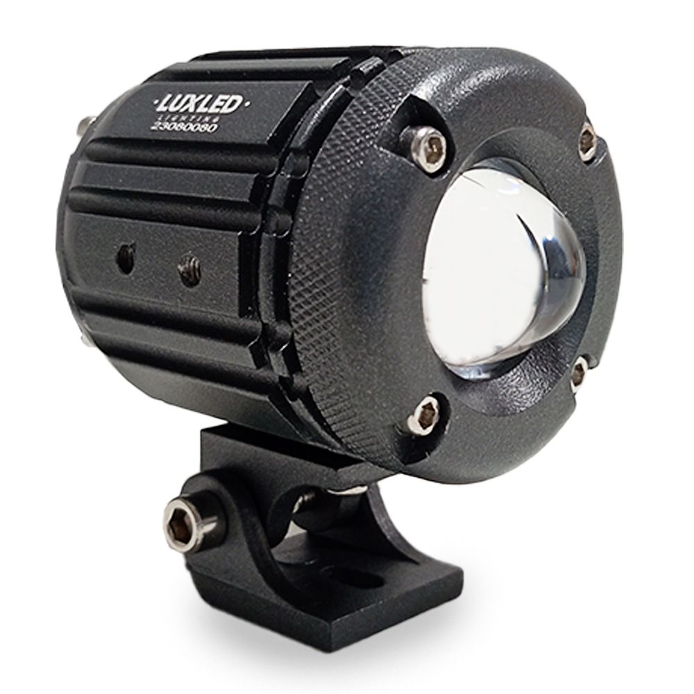 OFF ROAD FARO DE LED UNIVERSAL LUZ LED BLANCA Y AMBAR ESTABLE CON CAMBIO DE LUZ 9V-36V 1 LED - 18 WATTS - JUEGO DE 2 UNIDADES MEDIDAS 105*55(mm) - 9