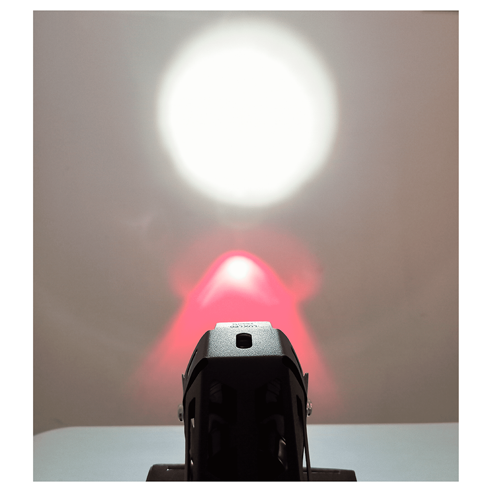 OFF ROAD FARO DE LED UNIVERSAL LUZ LED BLANCA ESTABLE CON FUNCION FLASH Y OJO DE ANGEL AZUL, ROJO, VIOLETA, VERDE Y ROSA 9V-36V 1 LED - 30 WATTS  MEDIDAS 120*61*30 (MM) - 9