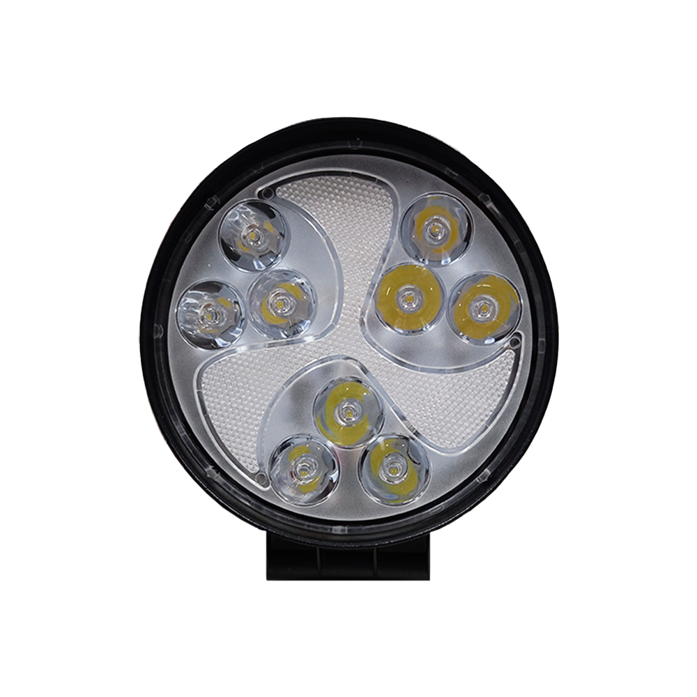 OFF ROAD FARO DE LED UNIVERSAL FARO DE LED CIRULAR - 47 LED 141W BLANCO CON  DRL RUNNING RGB 10.8X2X11CM 12V A 36VV - 5