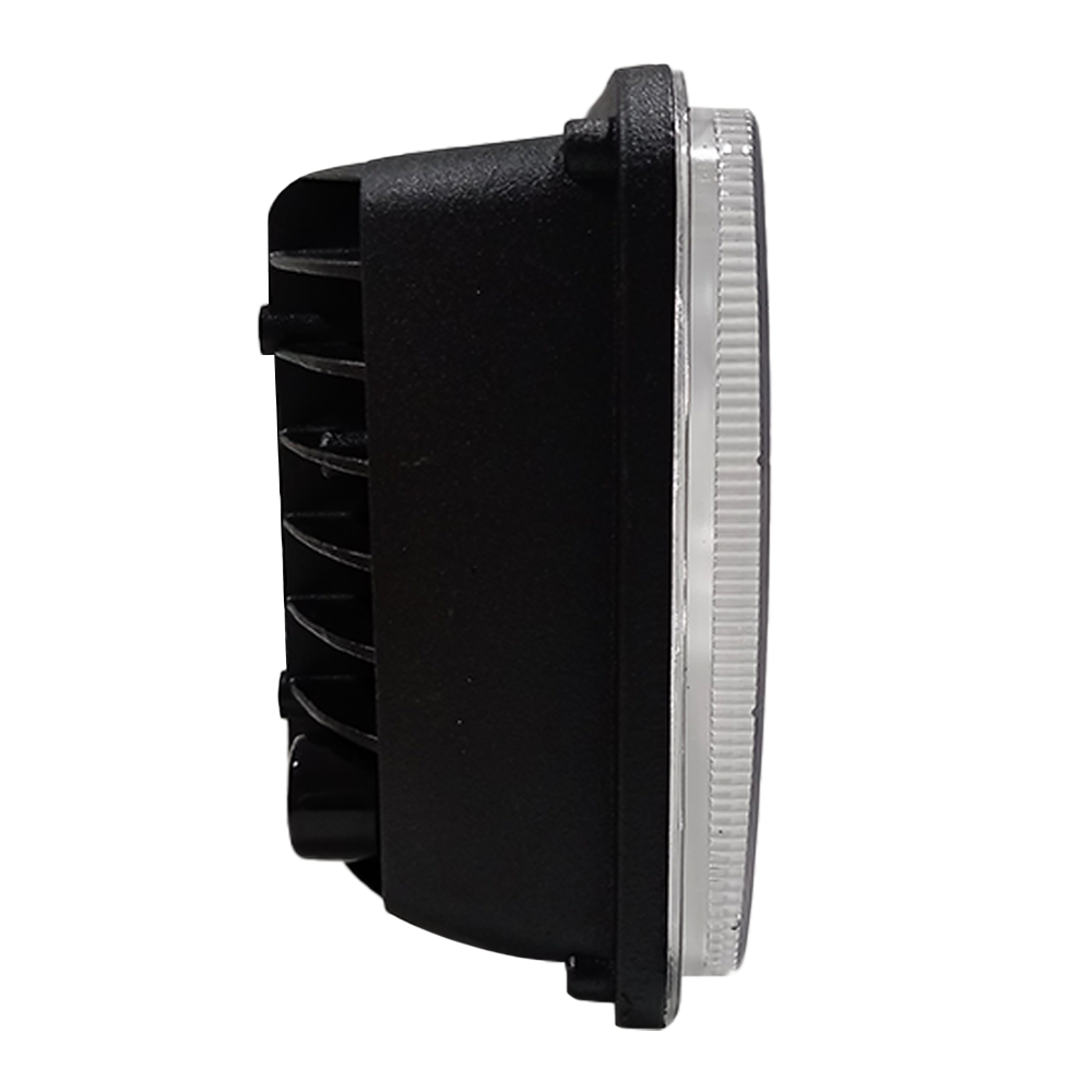 OFF ROAD FARO DE LED UNIVERSAL LUZ LED BLANCA CON FUNCION ALTA Y BAJA Y OJO DE ANGEL AZUL 9V-36V 15 LED - 45 WATTS  MEDIDAS 5" - 8