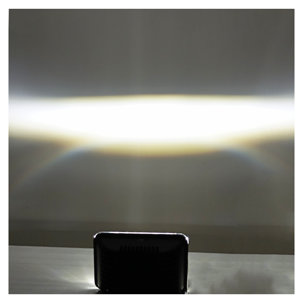 OFF ROAD FARO DE LED UNIVERSAL LUZ MULTILED BLANCA CON FUNCION ALTA Y BAJA  9V-36V 80 WATTS  MEDIDAS 5" - 6