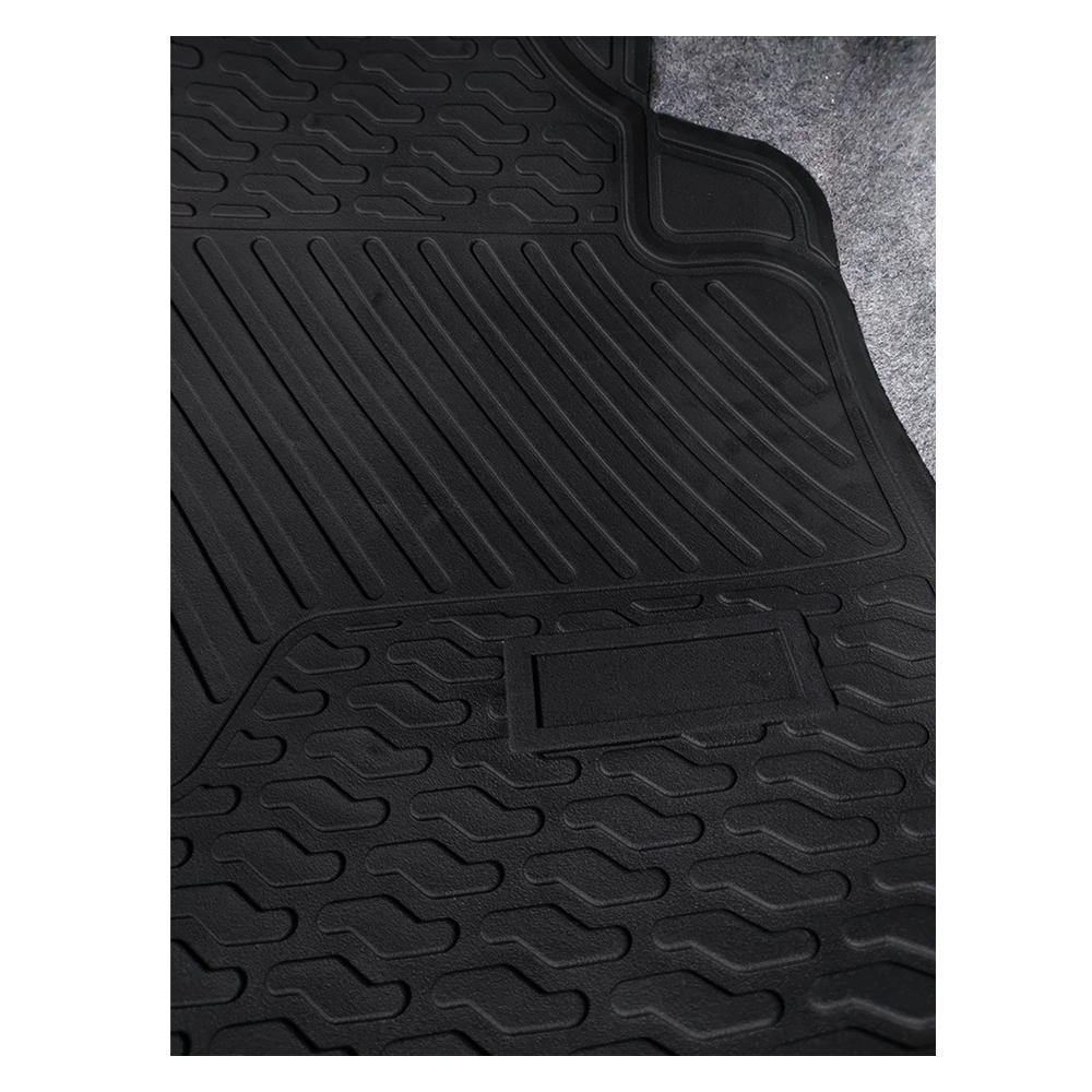 ALFOMBRA ALFOMBRA PVC 3 PIEZAS NEGRO 7243 / 43137 CANTIDAD POR CAJA MASTER 6 - 5