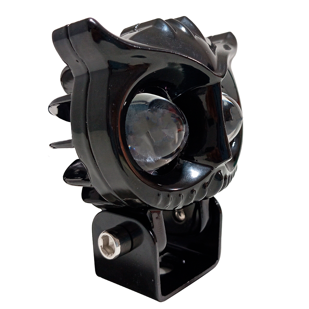 OFF ROAD FARO DE LED UNIVERSAL LUZ LED BLANCA CON FUNCIONES ALTA, BAJA Y FLASH INDIVIDUALES 9V-36V 1 LED - 30 WATTS  MEDIDAS 55*65*81 (mm) - 2