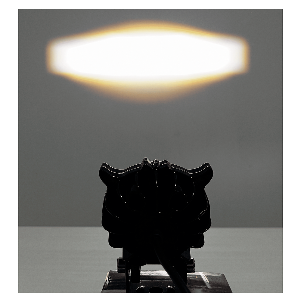 OFF ROAD FARO DE LED UNIVERSAL LUZ LED BLANCA CON FUNCIONES ALTA, BAJA Y FLASH INDIVIDUALES 9V-36V 1 LED - 30 WATTS  MEDIDAS 55*65*81 (mm) - 6
