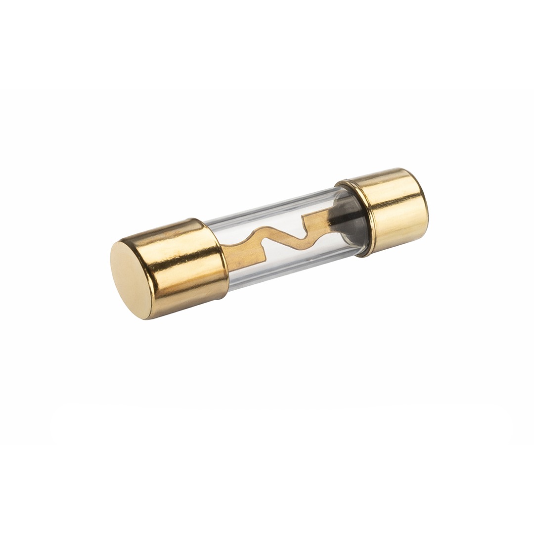 FICHAS DE AUDIO FUSIBLE PARA POTENCIAS AGU 50 AMPER ORO REAL X 10 PIEZAS