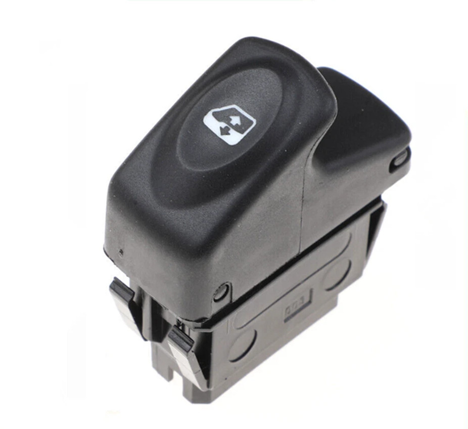 TECLA ALZA CRISTAL RENAULT CLIO / KANGOO NEGRA 6 PINES 13784 13796 63-5082