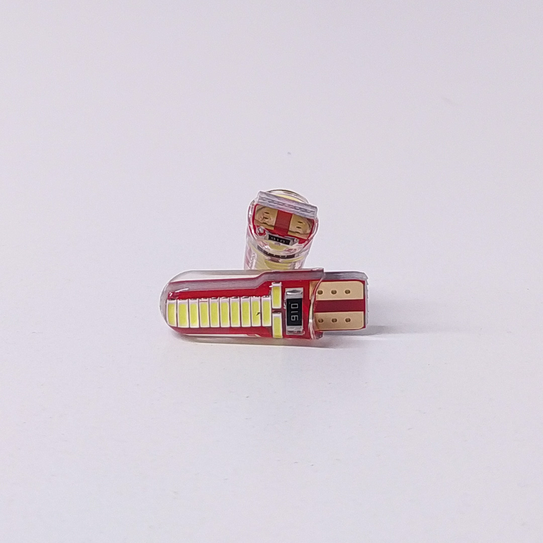 LED SEÑALIZACION IRONMAN BLISTER X 2 2821 - T10 - W5W - 24 LED 3014 IRONMAN CANBUS BLANCO 12V BLISTER X 2 UNIDADES - 2