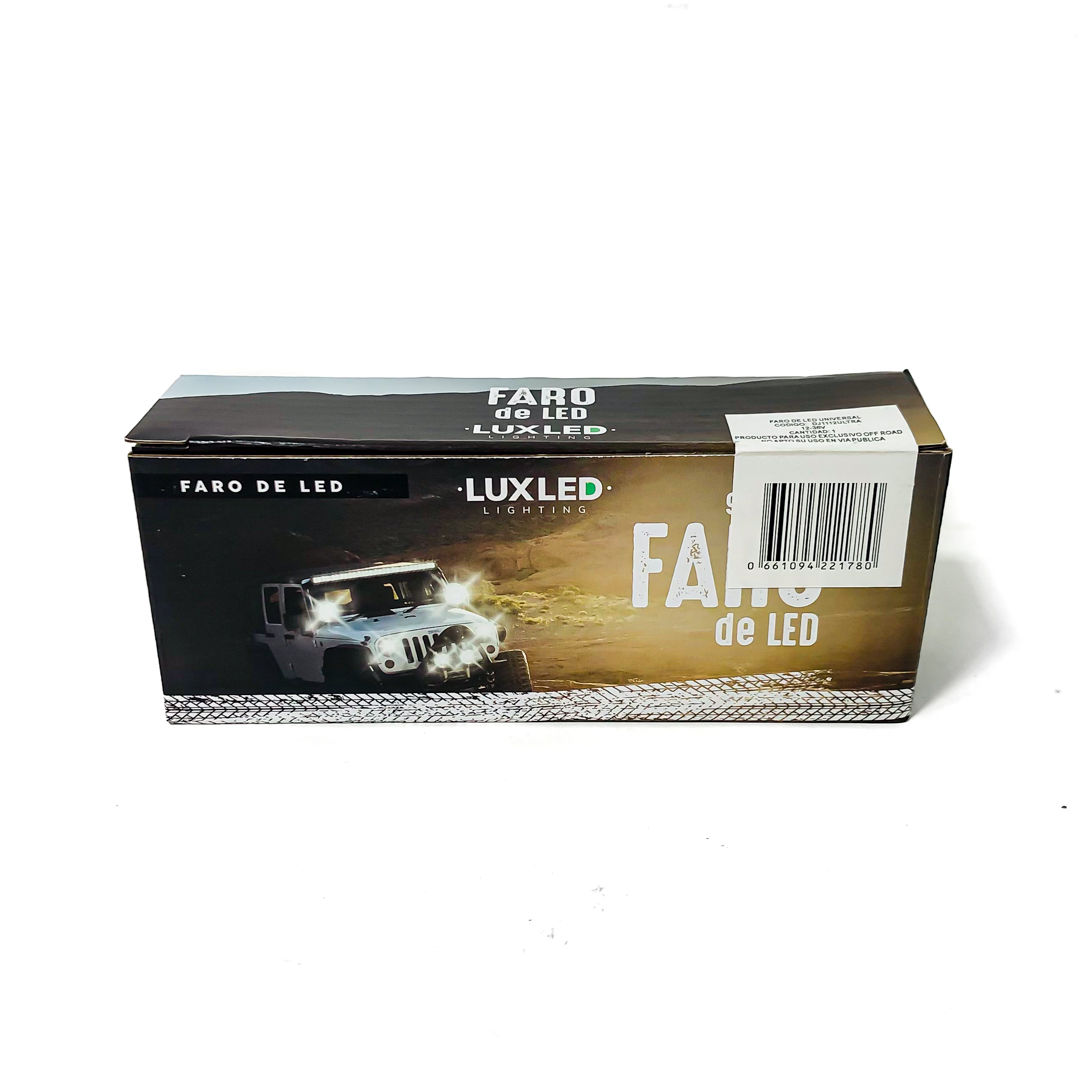 OFF ROAD FARO DE LED FARO DE LED RECTANGULAR - MICRO CHIP 18 LED  CADA UNO BLANCO 15.5X4.3X4.1CM DUAL FLASH - 10
