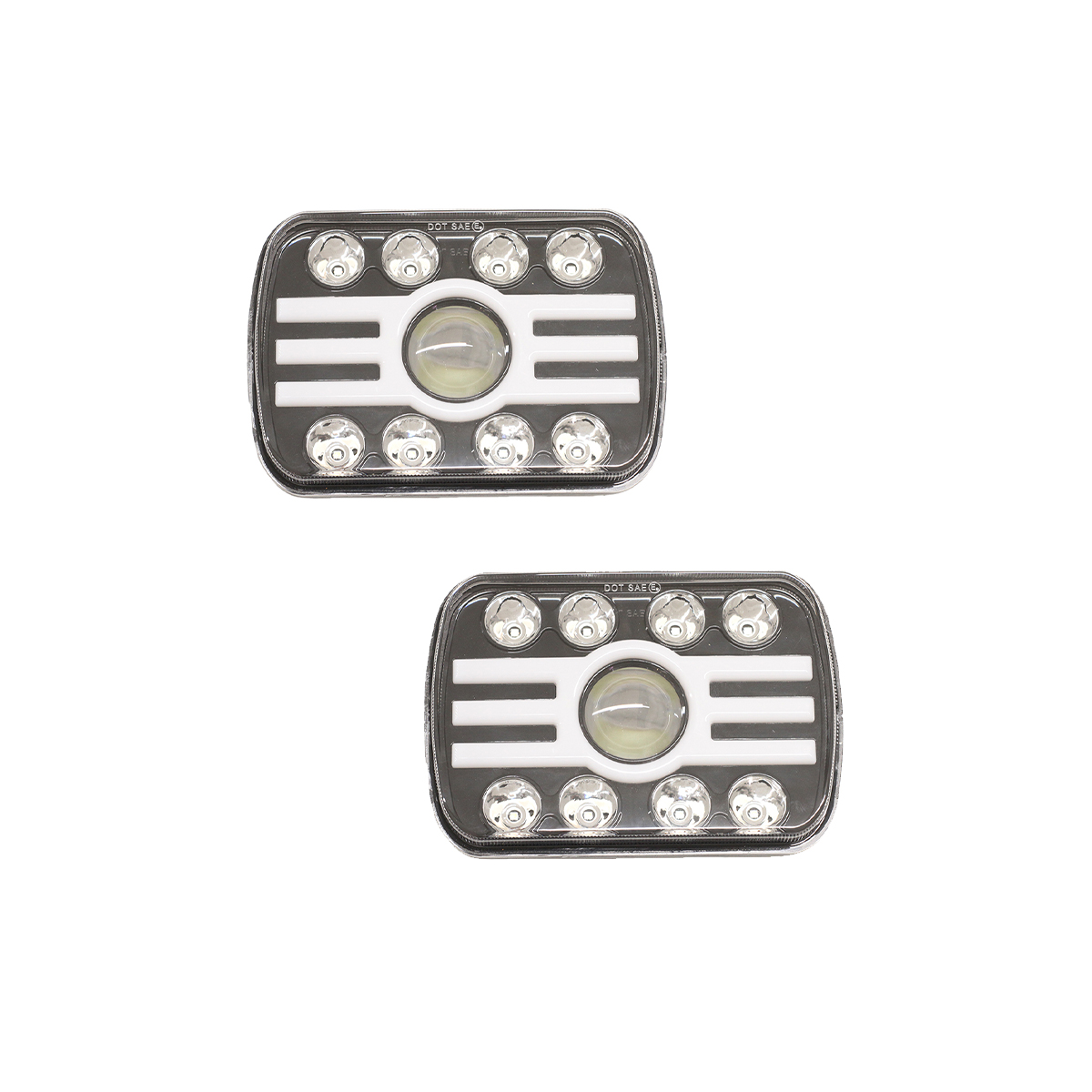 OFF ROAD FARO DE LED FARO RECTANGULAR 19,5x14CM 16 LEDS, 34W, 4 FUNCIONES, ALTA Y BAJA - 8