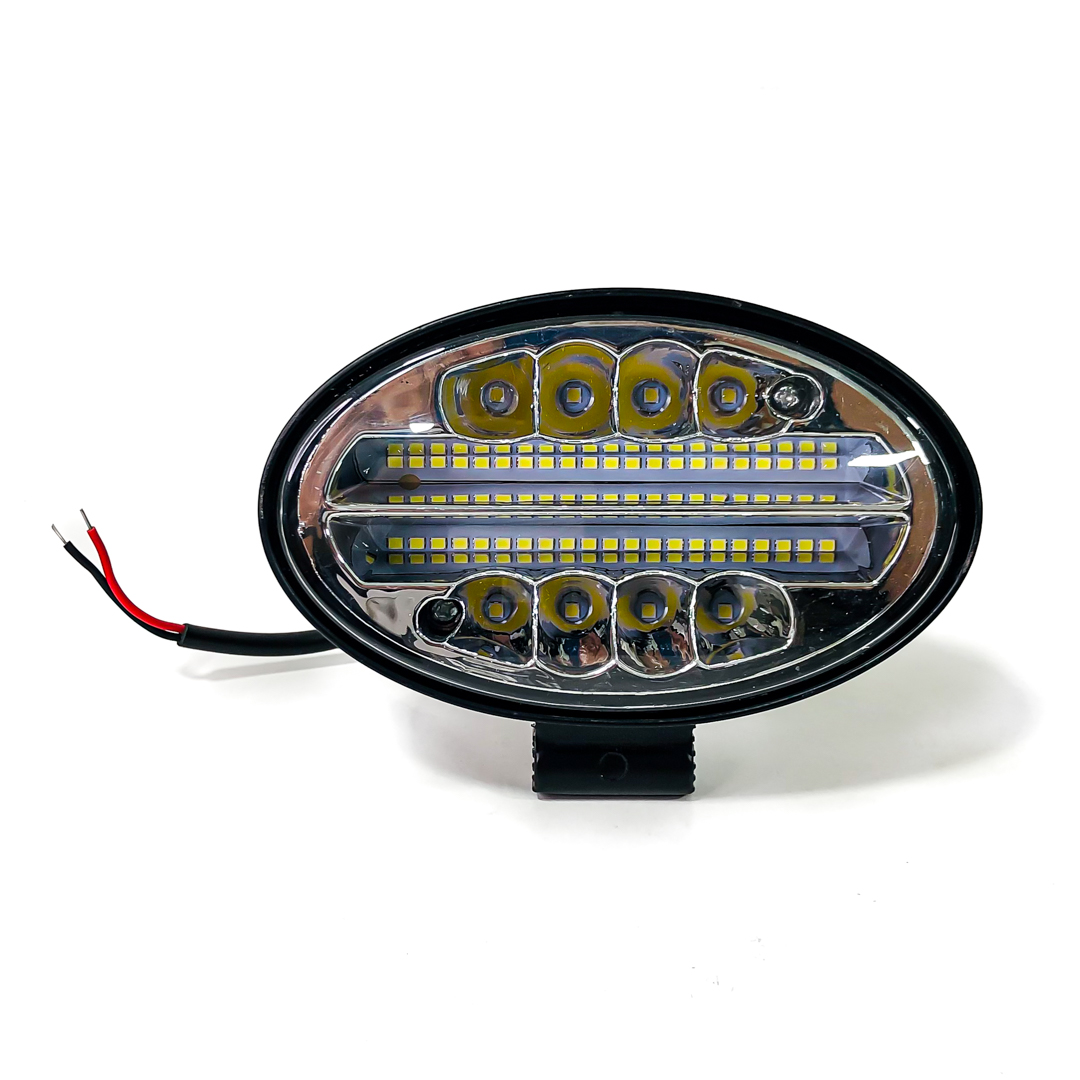 OFF ROAD FARO DE LED FARO DE LED OVALADO 30 LED 90W COLOR  BLANCO  9X5.8X9CM - 4