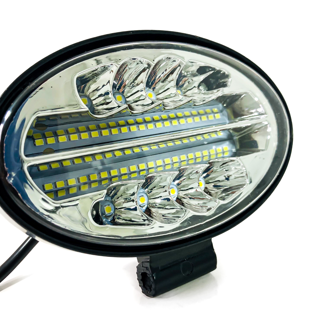 OFF ROAD FARO DE LED FARO DE LED OVALADO 30 LED 90W COLOR  BLANCO  9X5.8X9CM - 5