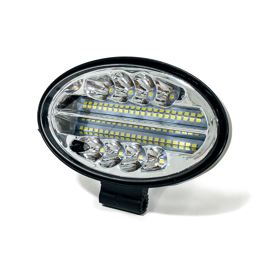 OFF ROAD FARO DE LED FARO DE LED OVALADO 30 LED 90W COLOR  BLANCO  9X5.8X9CM - 7